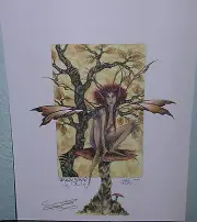 Amy Brown - Brown Sprite - OUT OF PRINT - SIGNED - RARE