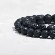 Volcanic Rock Lava stone Round Beads 8mm DIY Jewelry Making