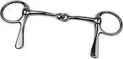 Amagogo Horse Bit Mouth Snaffle Bit Supplies Gift Equestrian Accessories Metal Horse Training for Outdoor Horses Mules Horse Riding