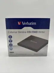 Verbatim External Slimline CD DVD Writer USB Optical Drive Sealed
