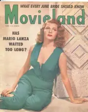 MAG: MOVIELAND - JUNE 1953-RITA HAYWORTH-MARIO LANZA-LANA TURNER-FRANK SINATR...