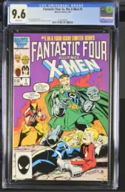 FANTASTIC FOUR VS X-MEN #1 - CGC 9.6 - White Pages WOLVERINE