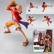 SHF Figure One Piece Monkey D. Luffy Action Figure Toys Anime Kaidou Vs Luffy