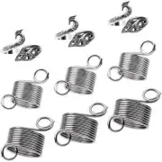 9Pcs Adjustable Knitting Loop Knitting Ring for Yarn Crochet Thread Loop
