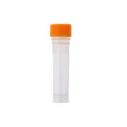 1.5ml Plastic Centrifuge Test Tube Vial Container Self Standing Screw Cap 25PCS