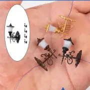 5 Pack of 1:87 3V Wall Lights HO Scale Model MiNIAture