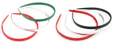 Zest Set of 3 1cm Skinny Alice Bands Hair Accessories