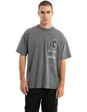 [Nena & Pasadena] Carlton Stack Tee in Grey