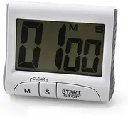 LCD Digital Large Kitchen Cooking Timer Count-Down Up Clock Loud Alarm Magnetic