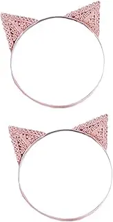 [ibasenice] Cat Ear Headbands Hair Bands Boys and Girls Headband Pink Decorative Hair Hoops