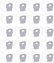[YBVABE] 20Pack Dust Bags for Roborock Q Revo/Q Revo S/ S8 MaxV Ultra/ S8 Max UltraQrevo MaxVQ Revo ProQ Revo CurvQrevo Slim Robot Vacuum, Vacuum Cleaner Disposable Dust Bags Replacement Parts