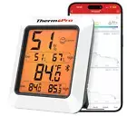 ThermoPro TP350 Hygrometer Thermometer for House Bluetooth Up to 260FT