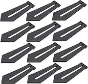 ULDIGI 12Pcs Tabletop Plastic Brackets for Home Photo Frames Display Stands for Photos and Artwork Elegant Racks to Organize and Prevent for Any