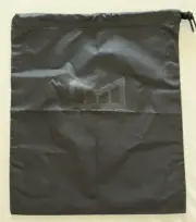 New MELIN hat bag with drawstring black on black