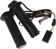 Motorcycle Heated Handlebar Grips with Independent Switch 3 Level Temperature Control 22mm Electric Handlebars for Motorbike and Scooter Accessories