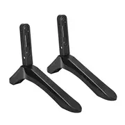 Universal TV Stand Pedestal Set For LCD Screen Table Desktop Base With Screws