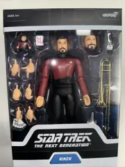 Commander Riker Super 7 Ultimates Star Trek The Next Generation Wave 1