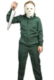 Trick or Treat Studios HALLOWEEN II Adult Michael Myers Coveralls & Mask NEW