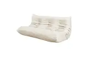 Levede Caterpillar Lazy Sofa 3-Seater Floor Lounge Beige