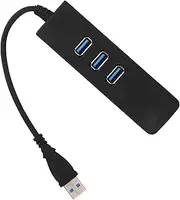 Uonlytech USB Hub with Ethernet Adapter Port Type c Data Hub for Pc Laptop Tv Mbps Network Converter Easy Setup Fast Transfer
