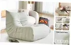 Bean Bag Chair, Memory Foam Bean Bag Sofa Large Bean Bag Chair for White