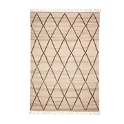 Riff White Wool Morroccan Rug 250Cm X 350Cm