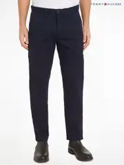 Tommy Hilfiger Blue Slim Bleecker Flex Chinos (C42416) | $254