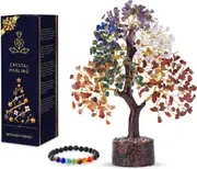 Chakra Crystal Tree for Home Decor and Protection