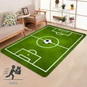 Football Field Carpet Children Play Floor Carpet Soft Bedroom Rugs