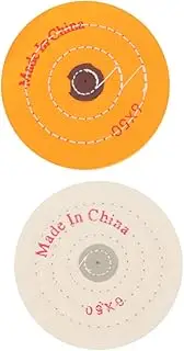 2Pcs Abrasive Grinding Wheel Arbor Cloth Buffing Discs for Polishing for Finishing and Removal