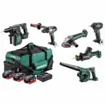 METABO 18V Brushless 5 Piece 3 x 5.50AH Combo Kit AU68600950