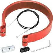 GREHUA Rear 4" Brake Band Pin Kit with 70"Throttle Cable for Predator 212cc 420cc 196cc 6.5hp Go Kart Manco Bandit Critter 1492 4316 297 Rotary 484 Azusa 2251-B Yerf-Dog Yard Cart Mini Bike ATV Red