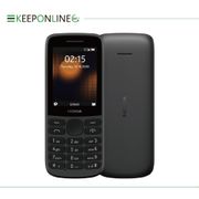 【贈Micro傳輸線+卡片套】 Nokia 215 4G 64MB/128MB 經典直立機 (黑色)