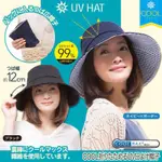 日本 防曬 遮陽帽 雙面 抗UV 99% COOL 好收納 摺疊 小顏