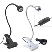 USB Clip-on Table Lamp LED Reading/Study/Bed/Laptop/Desk Light w/ ON OFF Switch