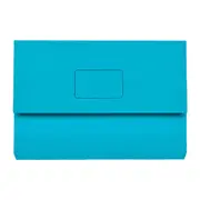 Marbig Slimpick Foolscap Document Wallet Blue