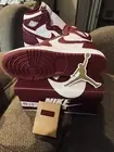 Air Jordan 1 Retro High OG White/ Team Red (GS) Youth FD1437-160 Size 4.5Y New