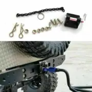 Metal Tow Shackle Trailer Hook for 1:10 Axial SCX10 90046 RC4WD RC Rock Crawler