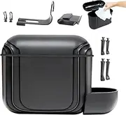 Automotive Garbage Cans - Leakproof Storage Trash Can with Lid,Auto Dustbin Car Interior Accessories, Waterproof Storage Organizer for Back Seat/Side Door/Air Vent