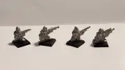 4 X Classic Metal Dwarf Thunderer Rifleman Warrior - Warhammer Fantasy Citadel