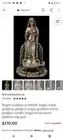 Resin Statues Brigid Goddess of Hearth & Home Standing Holding Sacred Flame...