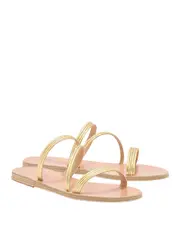 Ancient Greek Sandals Women's Ermodiki Strappy Slip On Slide Sandals