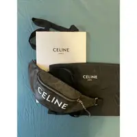 在飛比找蝦皮購物優惠-CELINE Triomphe 老花帆布胸肩背包/腰包（售出