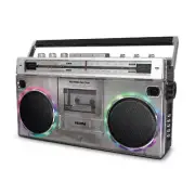 ION Audio Retro Glow Boombox Bluetooth speaker