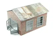 Brick house garage Scale 1/60-1/64 Diorama model kit Model autos display 1:60-64