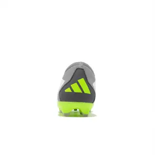 adidas 足球鞋 Predator Accuracy.3 FG 愛迪達 白綠 短草場適用 男鞋 ACS GZ0014