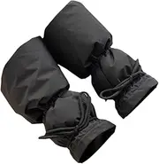 [Tadill] Women Winter Puffer Leg Warmers Flared Boot Covers for Shopping