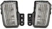 Fog Lights Car Flashing Car LED Fog Light Auto Driving Lamp Front Bumper Fog Lamp For Subaru For Forester SK 2019 2020 2021 Fog Light Lamp Assembly(Clear Left and Right)