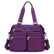 Nylon Large Capacity Lightweight Multi-Pocket Crossbody Bag Handbag For Women