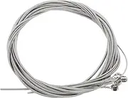 4 Pcs Stainless Steel Bass Strings Bass Guitar Parts Accessories Guitar String Silver Plated Gauge Bass Guitar Music Accessories